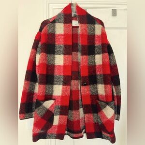 Aritzia Plaid Shacket